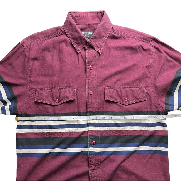 Vintage Wrangler Frontier Series Western Button-Down Shirt Size Medium - Picture 6 of 10